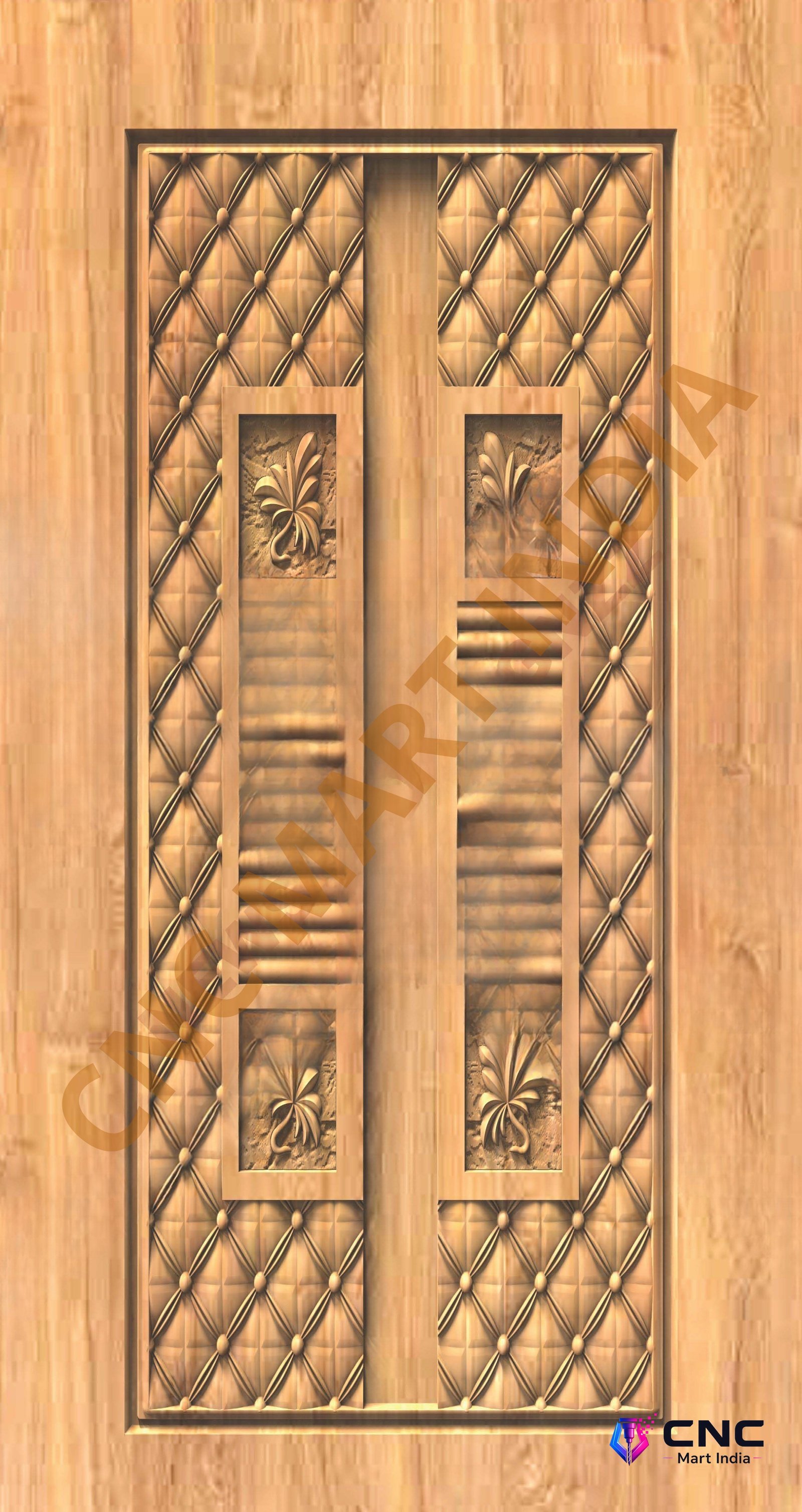GSK EMBOSSING - EMD-09 Divine Carved Relief CNC Design